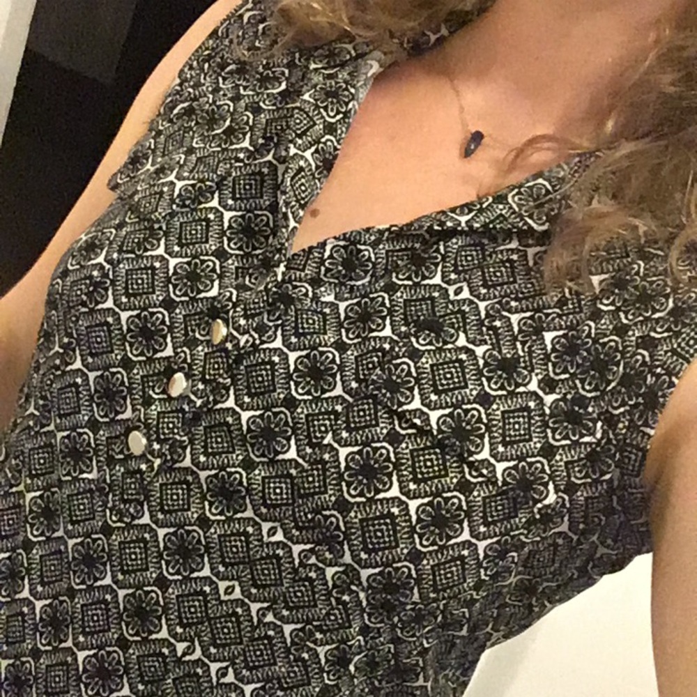 Black and White Top